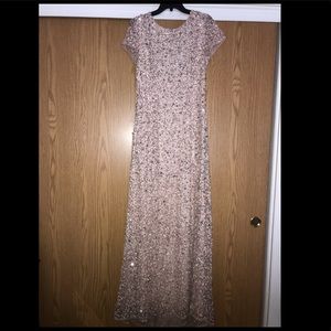 Long Adrianna papell dress